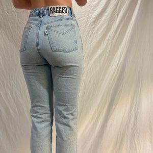 Ragged Priest Cougar Mom Jeans | old style back pockets